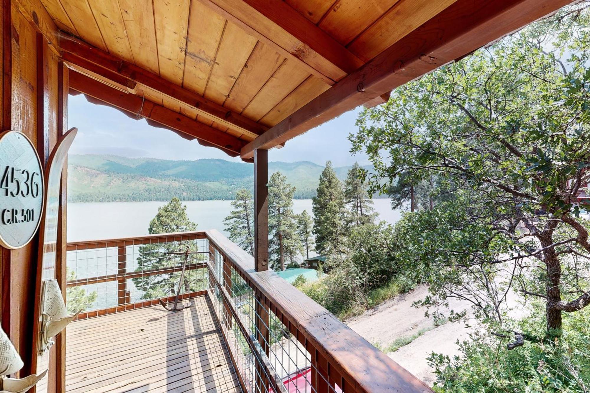 Lakefront Cabin Retreat Villa Vallecito Exterior photo